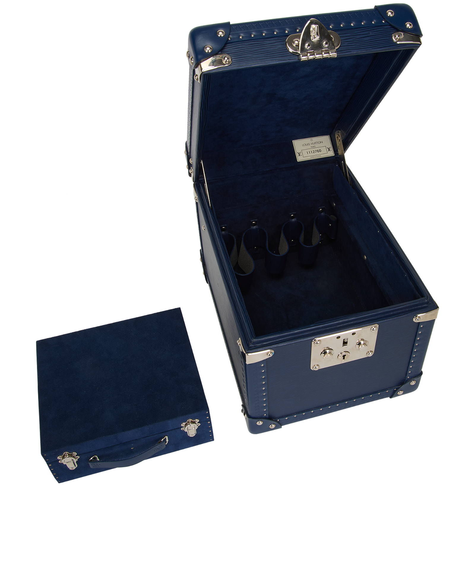 Boite Flacons, &pound;2,600, Handbags, Blue, Leather, Other view
